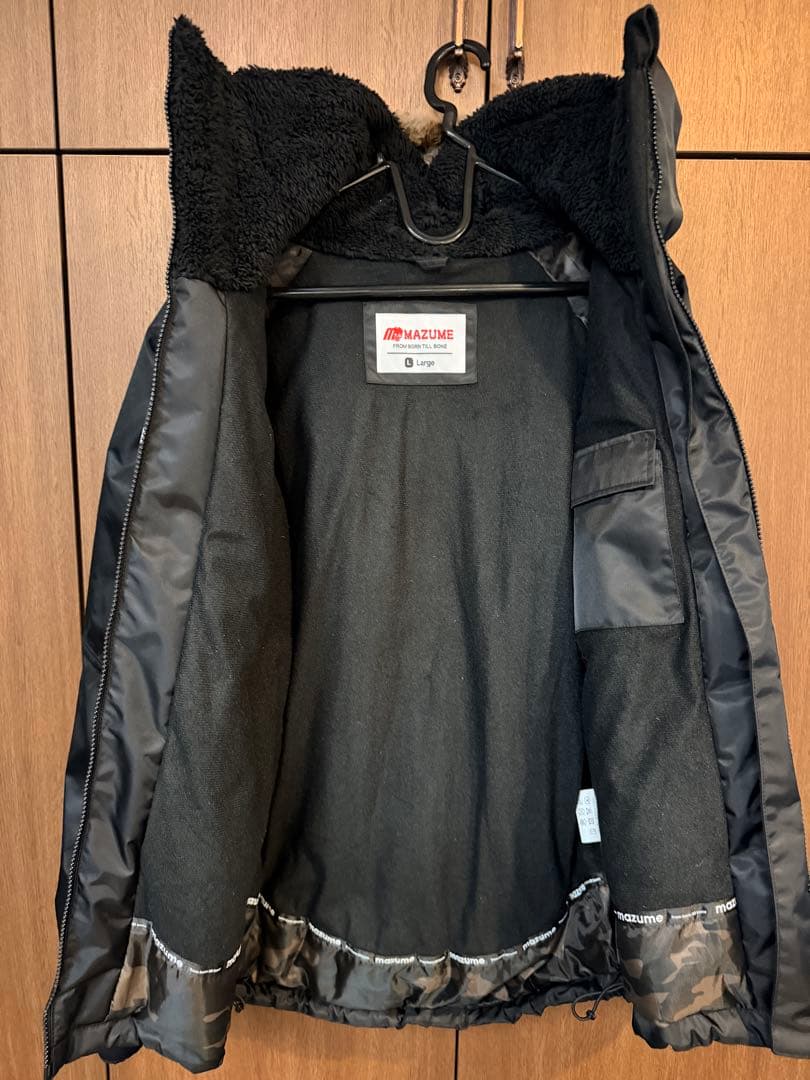 MAZUME マズメ オールウェザージャケット 防水防寒 ブラック