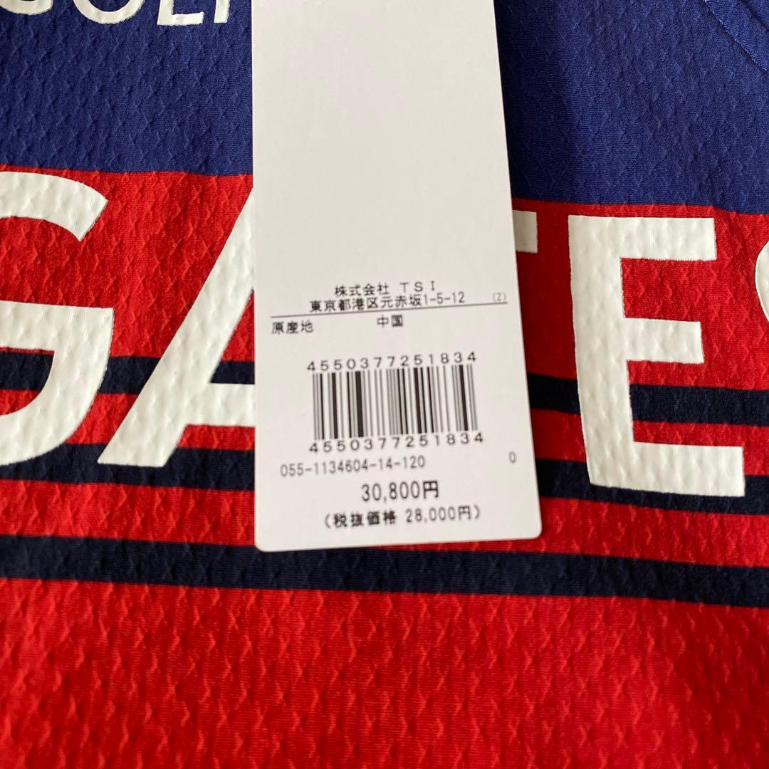 新品タグ付き　パーリゲイツ　スカート　レディース　Sゴルフウェア ボーダー　速乾