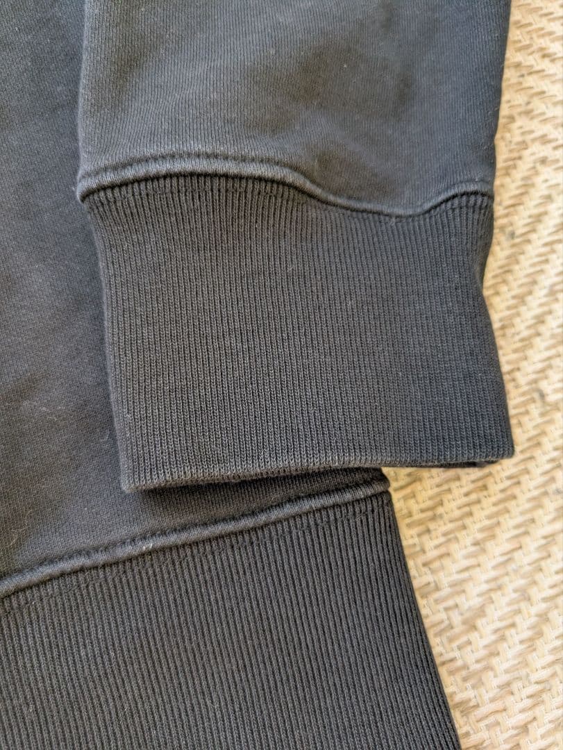 美品　MAISON KITSUNÉ ネイビー スウェット Lサイズ