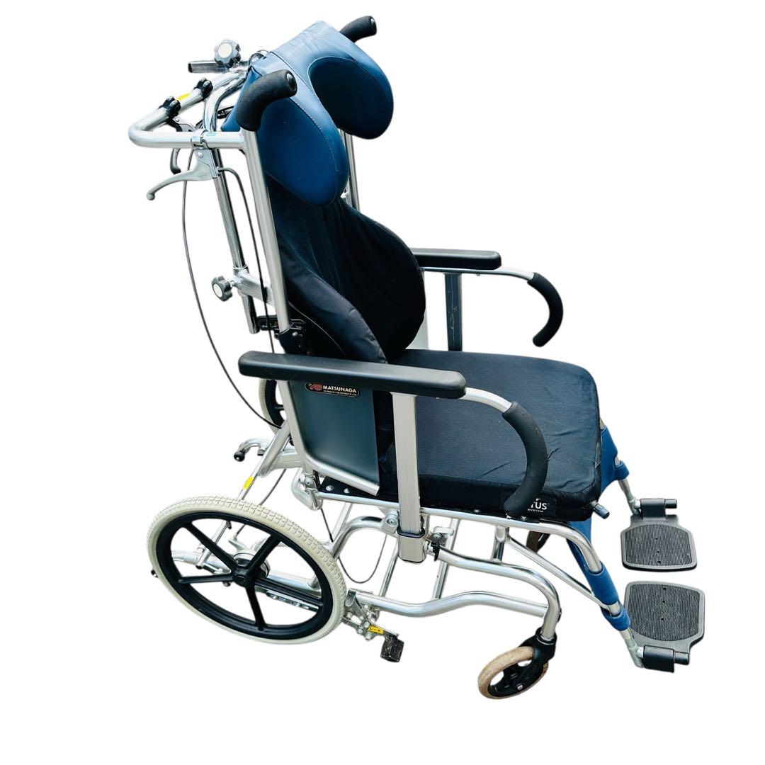 松永　車椅子　MH-1R マイチルト　介助用