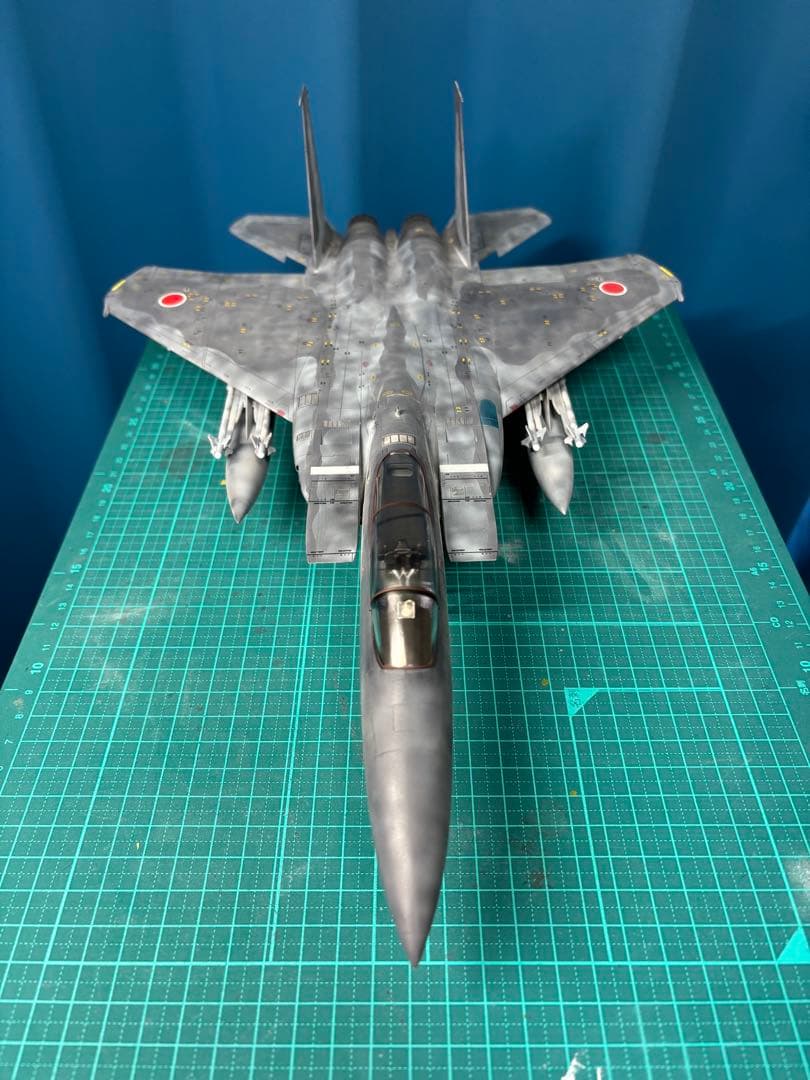 戦闘機　プラモデル完成品　ハセガワ　1/48 F-15J イーグル　航空自衛隊