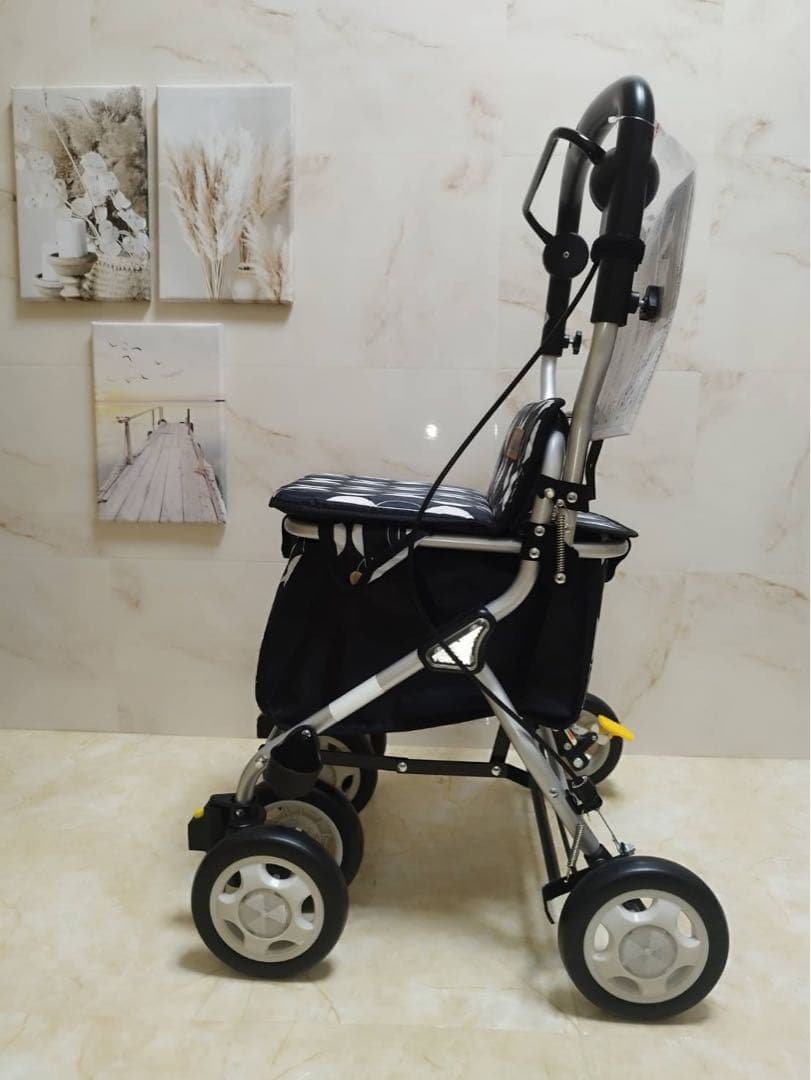 シルバーカー 【幸和製作所】　ルーティⅡ ブラック