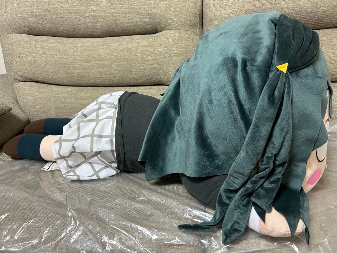 天使　ラブライブ！虹ヶ咲　寝そべりテラジャンボぬいぐるみ　優木せつ菜