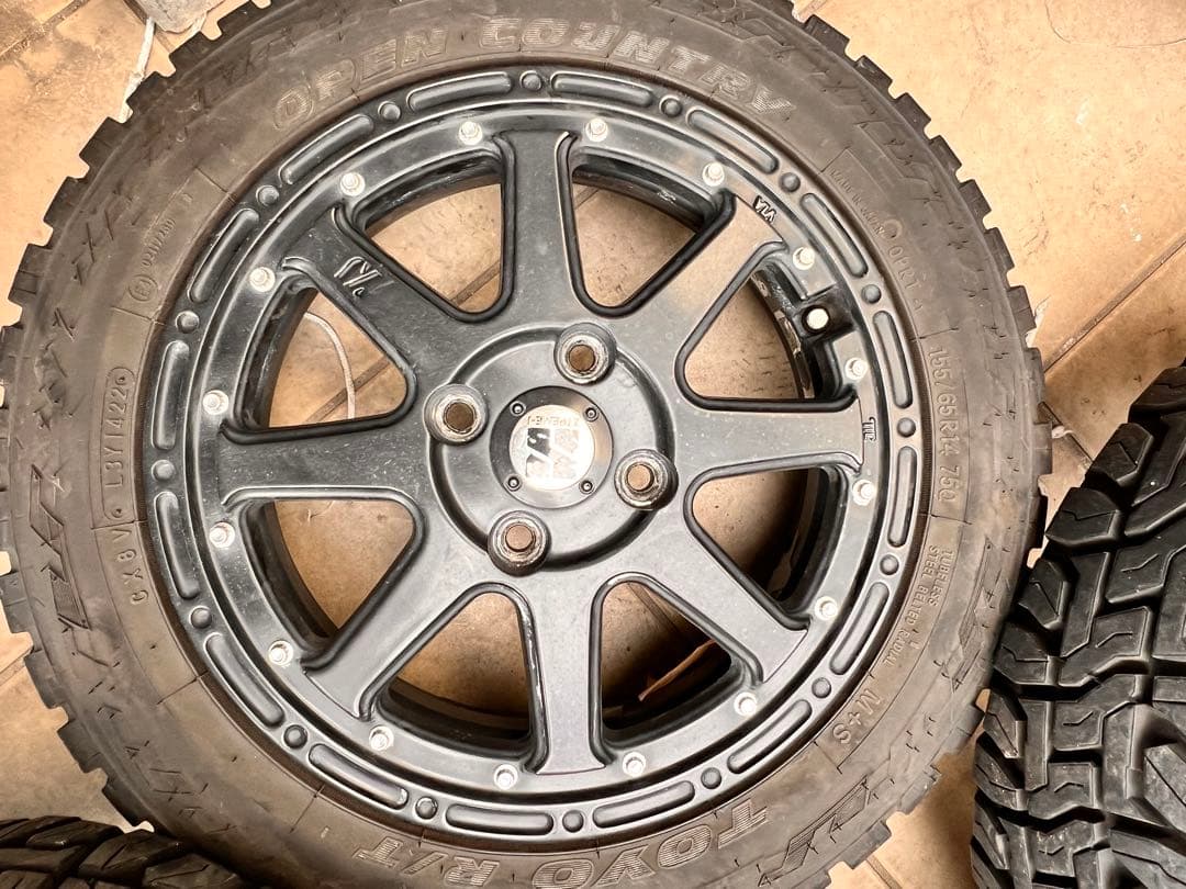 トーヨータイヤ155/65R14 X-TREME Jホイールセット