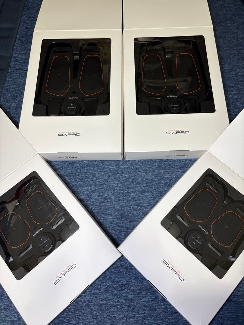 【美品】SIXPAD レッグベルト＆アームベルト4セット