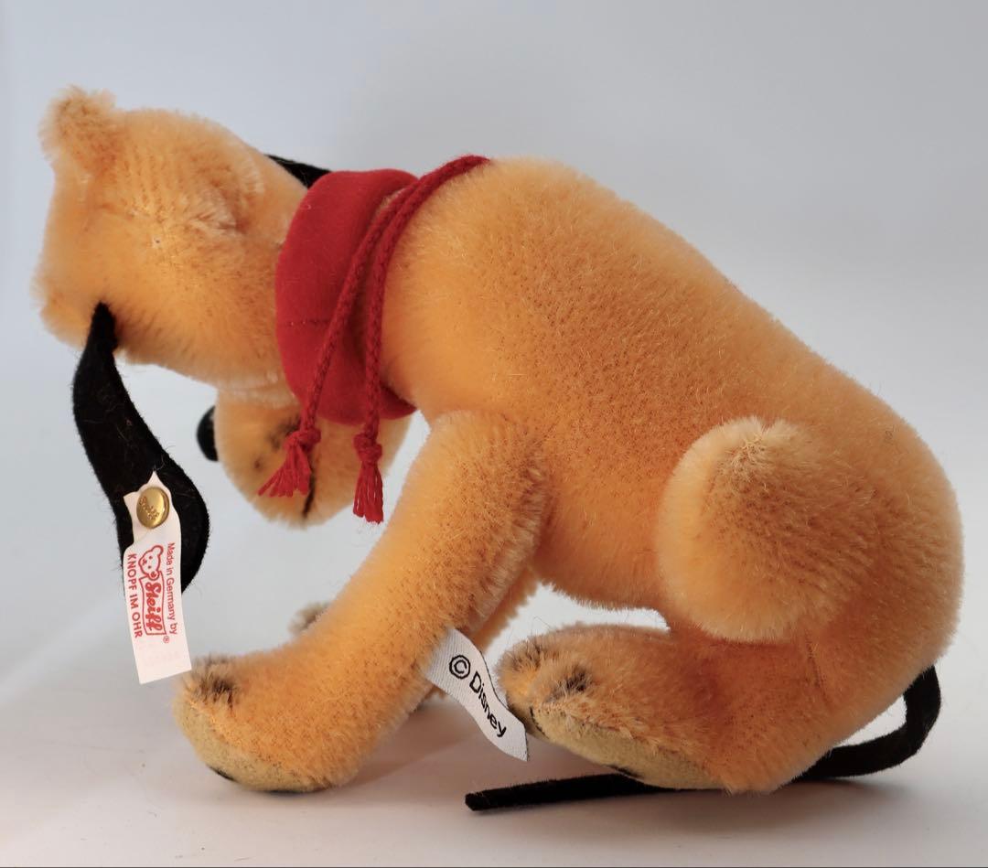 Pluto Ornament ぬいぐるみ STEIFF 16cm 2001年製品