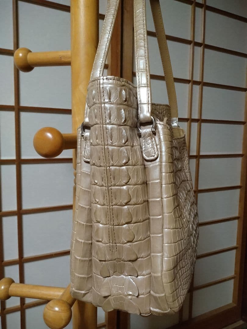 クロコダイル　ハンドバック　肩掛け　希少