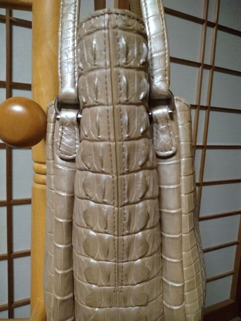 クロコダイル　ハンドバック　肩掛け　希少