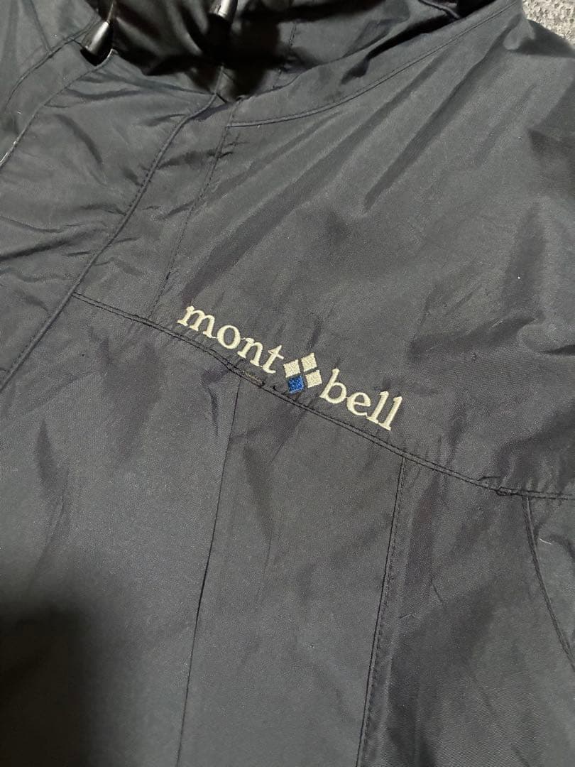 mont-bell 黒 ブラック ナイロンジャケット GORE-TEX 90s