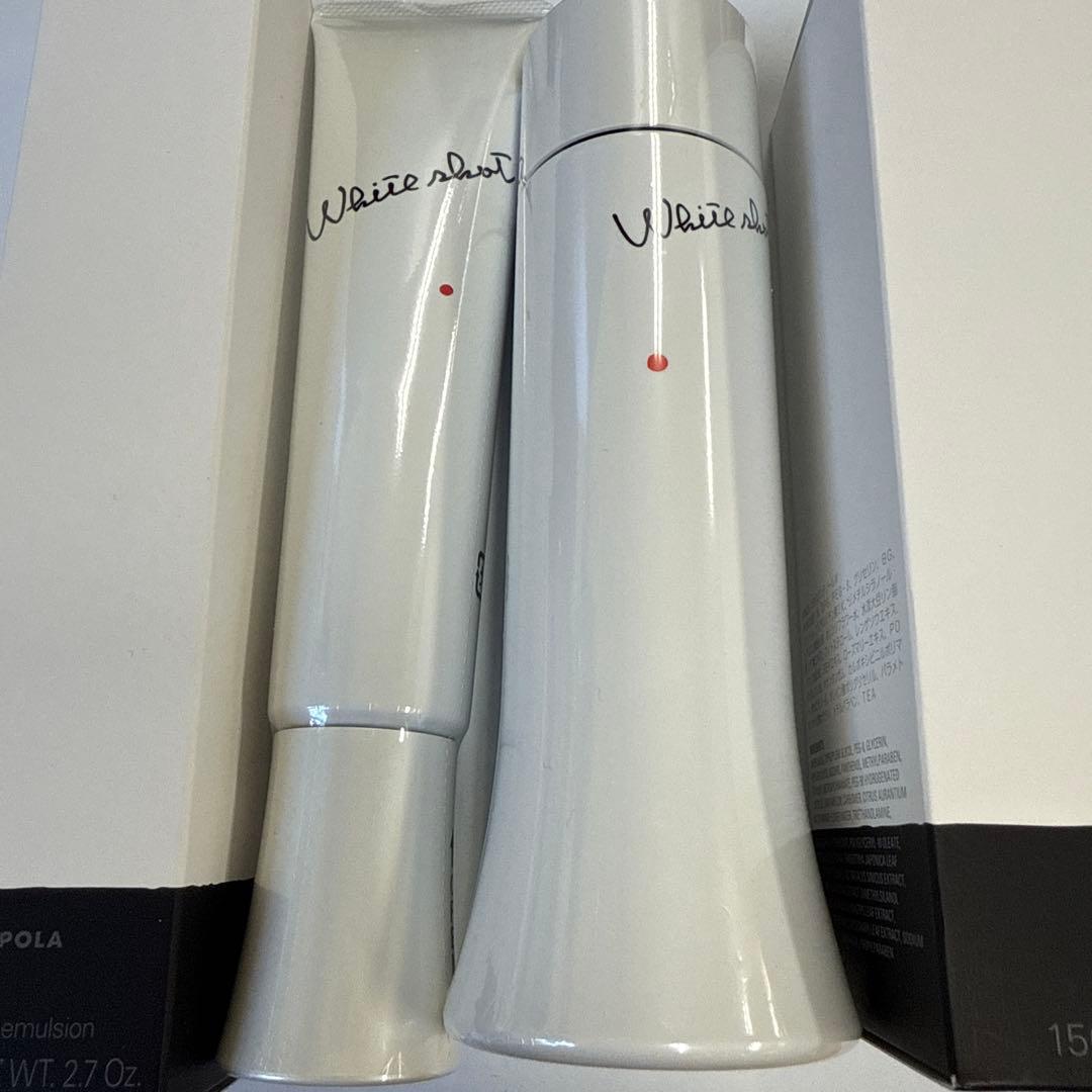【新品未使用】POLA ホワイトショット LX150ml+乳液MX78g