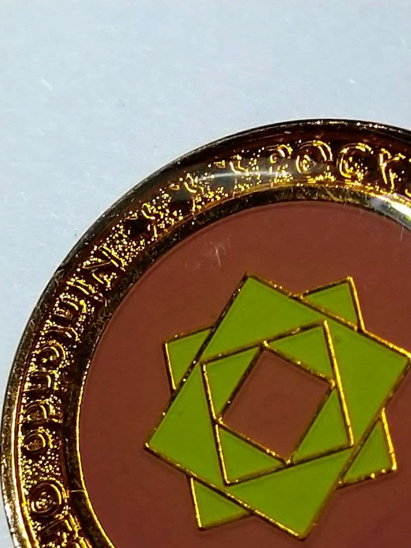 ポケモンリーグ　レインボーバッジ　※バッジのみ