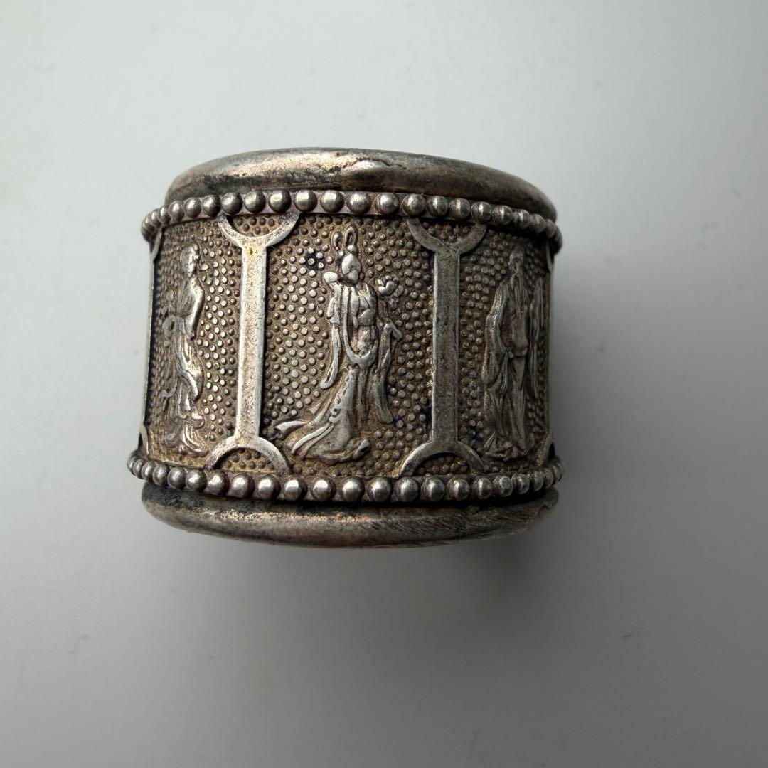 旧蔵　八仙人　リング　扳指　親指用