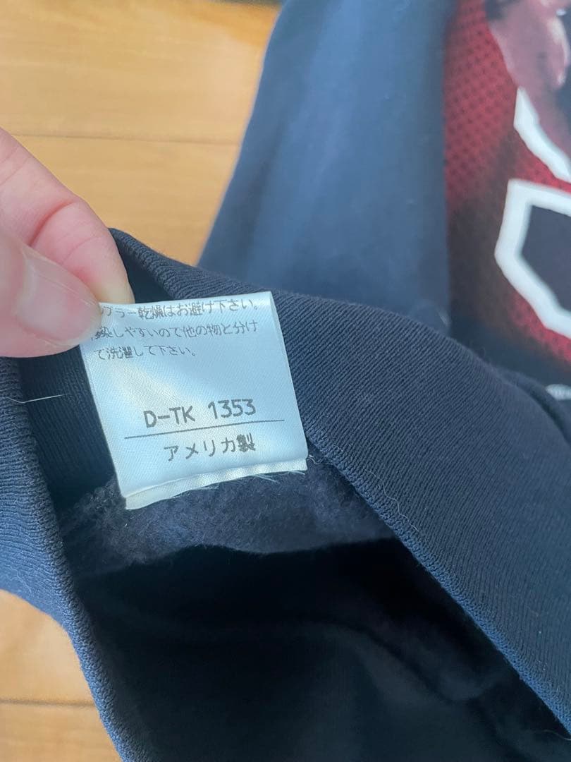 アメリカ製！DELTAデルタスウェットRODMAN 91 バックプリント