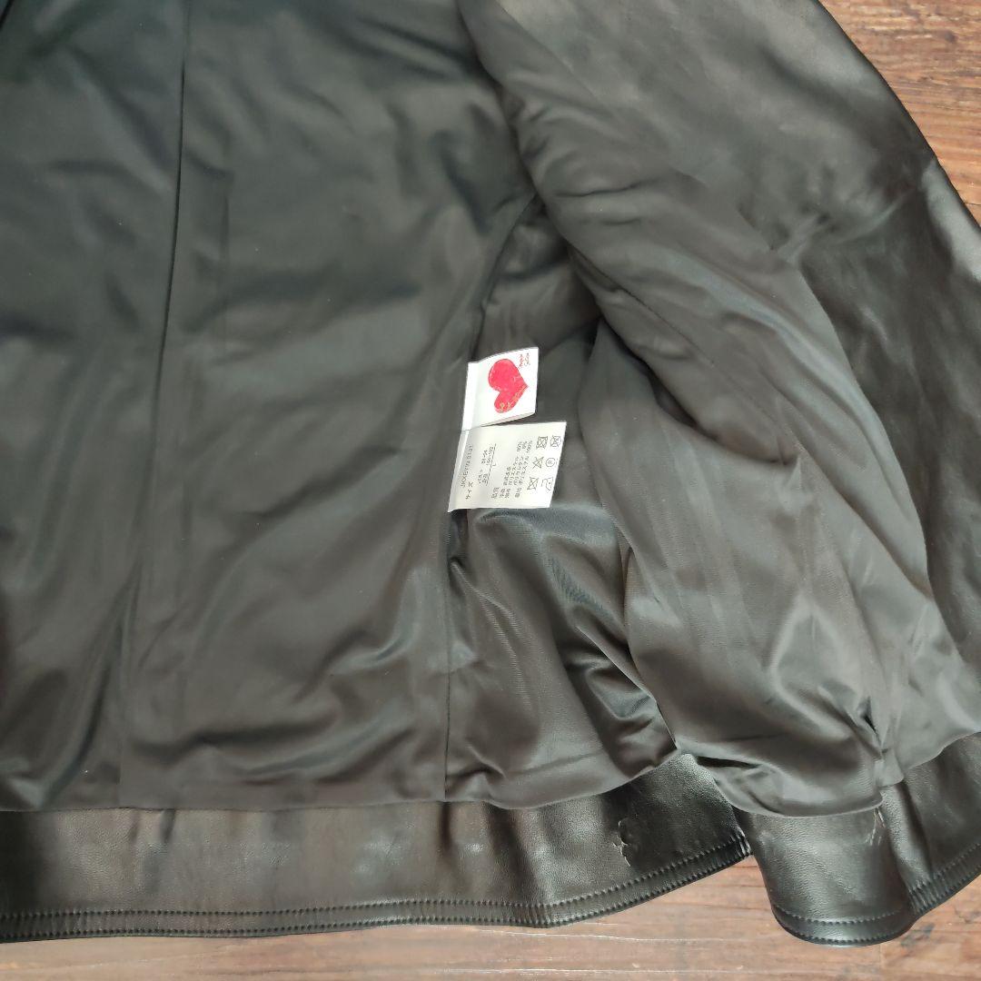 &Love masami satomi　合皮ジャケット　Lサイズ　ライダース