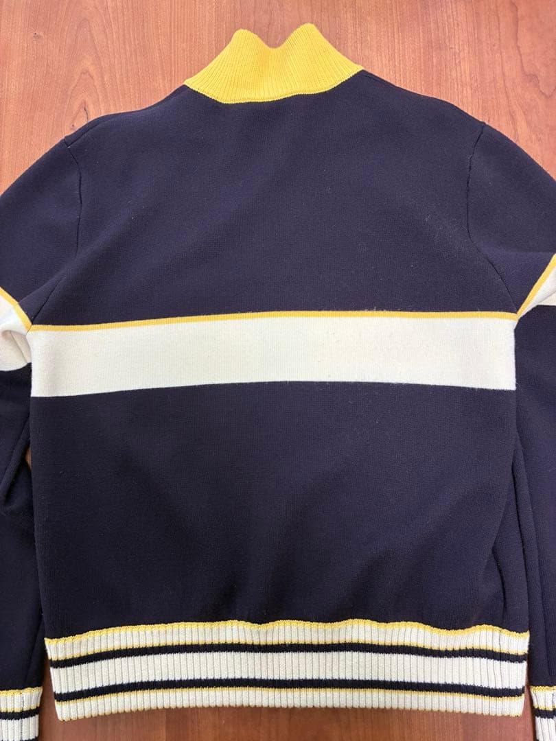 ウェールズボナー　ニットトラックジャケット