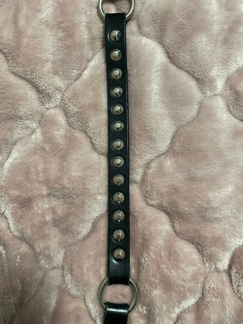 HYSTERIC GLAMOUR レザーベルトブラック ヒステリックグラマー