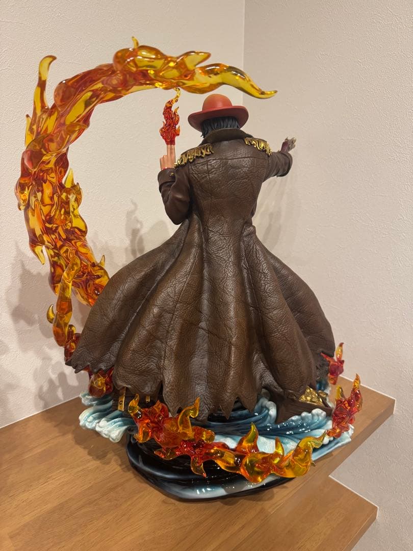 公式 ログコレクション大型スタチューワンピースポートガス・D・エース