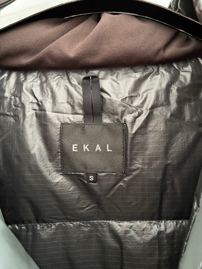 EKAL フード付きダウンコート　グレー　event