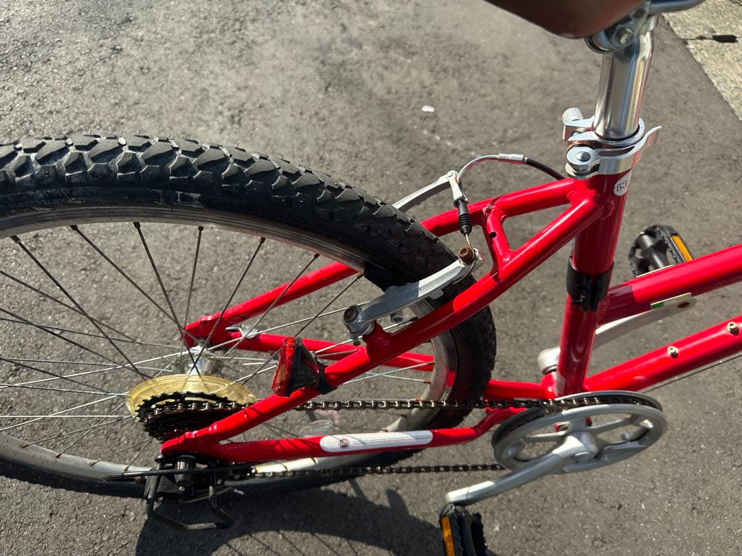 FIAT クロスバイク レッド