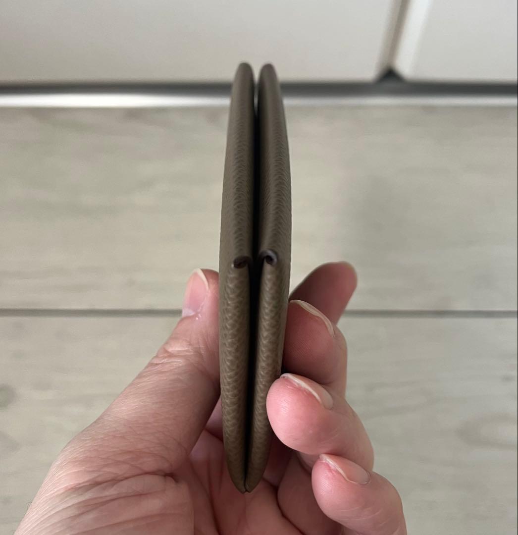 HERMES カルヴィ カードケース 名刺入れ エトゥープ エトープ