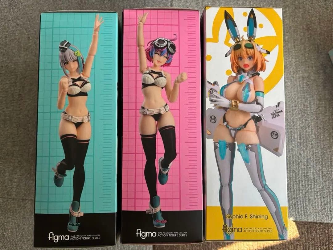 PLAMAX BP-01 ソフィア figmaソフィア・アンジェ・ランナ 計4点