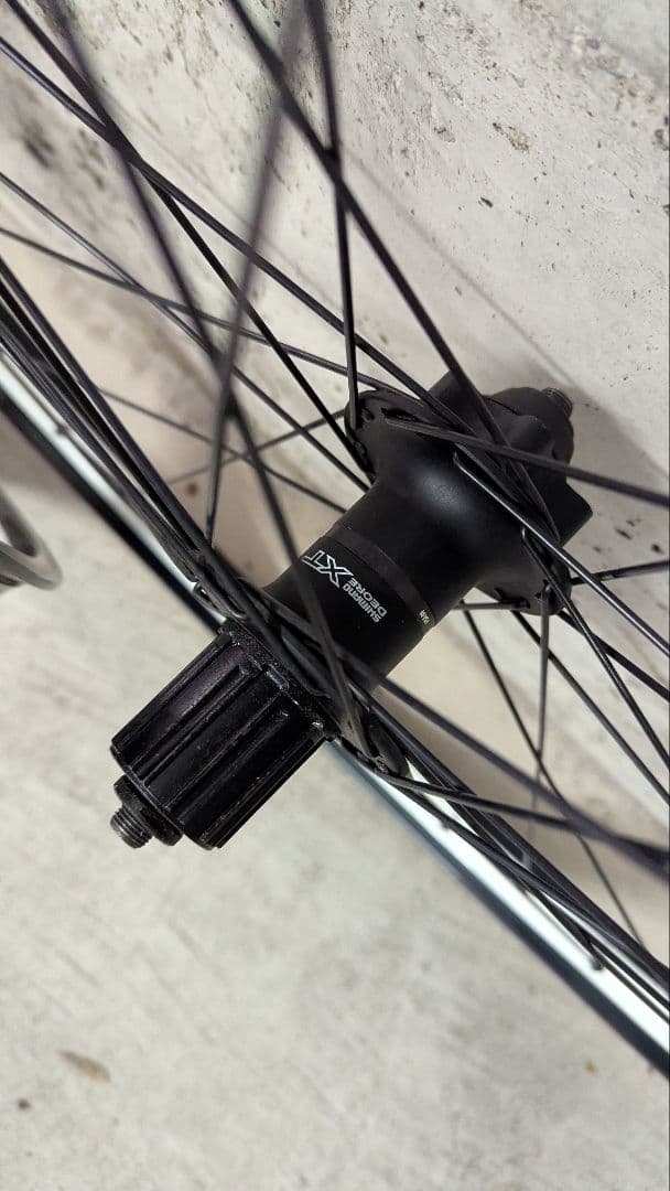 オールドMTB 26“ 完組ホイール前後セットディスク Unauthorized