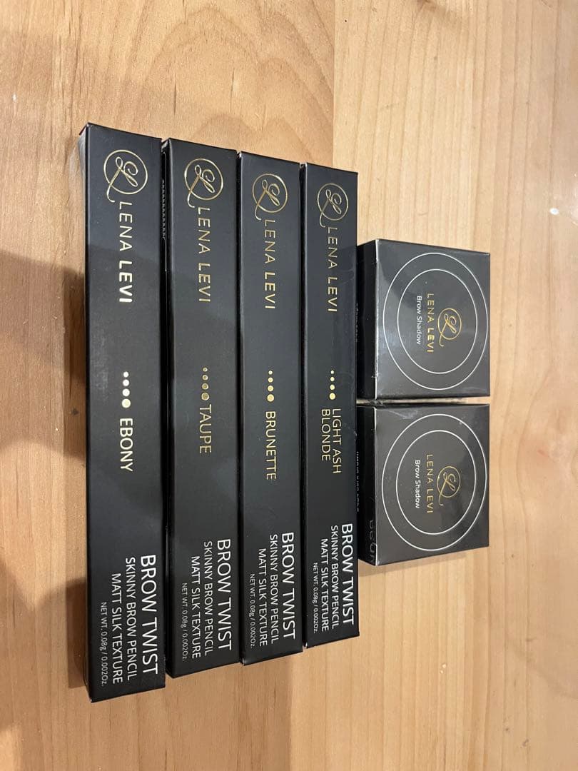 Lena Levi レナレビ　アイブロウペンシル&シャドウ　6点セット