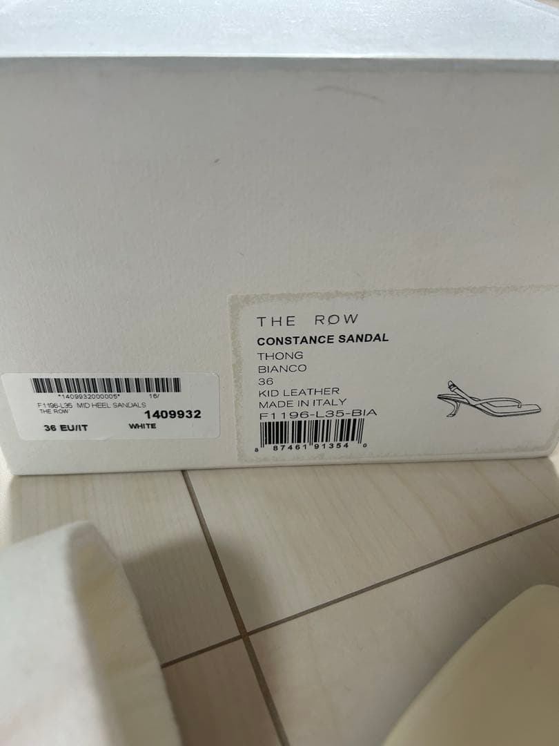 the row コンスタンス　サンダル