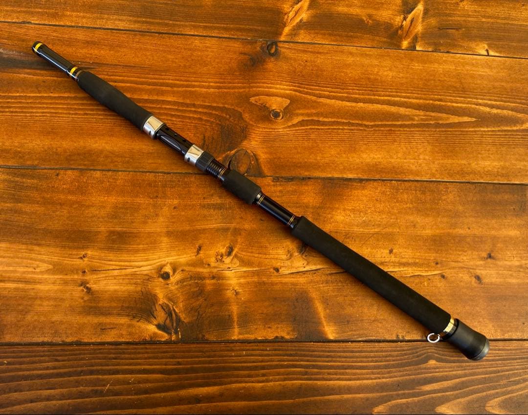 新品未使用　ジギングロッド　船釣り　3P パックロッド　スロージギング　ブラック