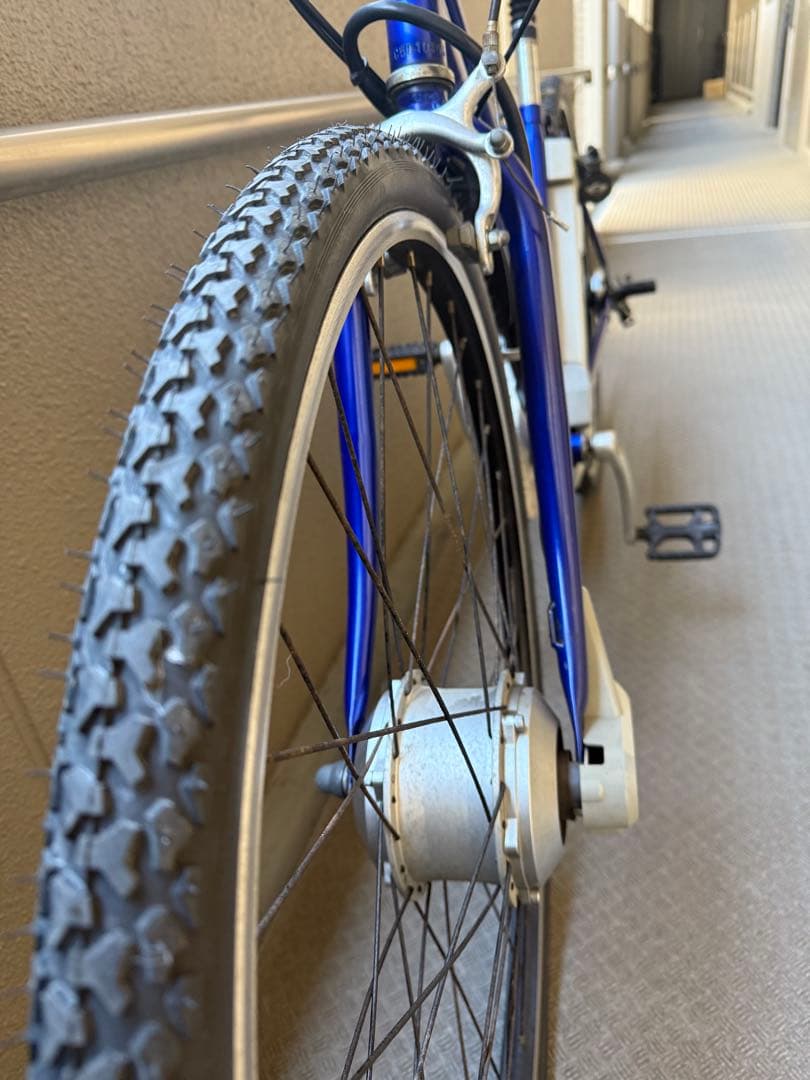 【福岡発】電動アシストスポーツ自転車　SANYO 27インチ片山右京モデル