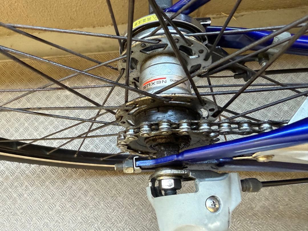 【福岡発】電動アシストスポーツ自転車　SANYO 27インチ片山右京モデル