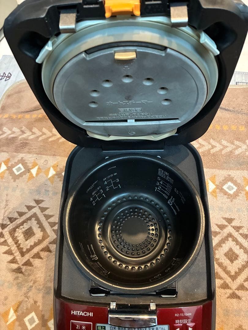 あきこさま専用 HITACHI ふっくら御膳 IH 炊飯器 赤
