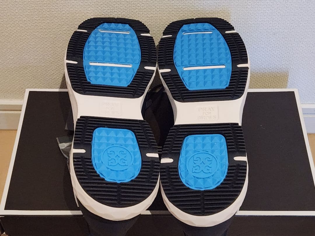 G/FORE ジーフォア ネイビー ゴルフシューズ 替紐付　新品　27,5センチ