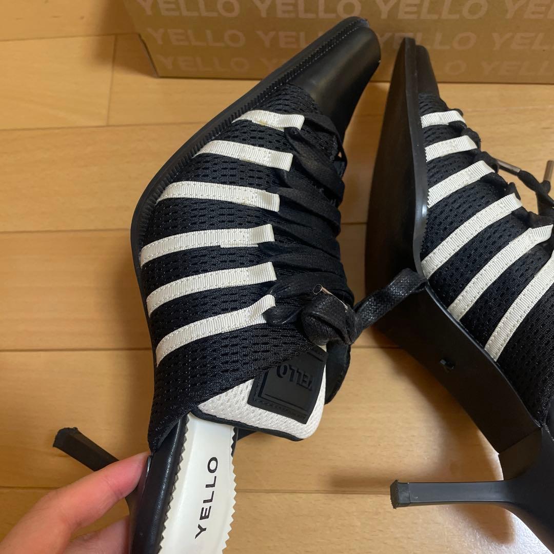 yello スニーカーミュール Lサイズ