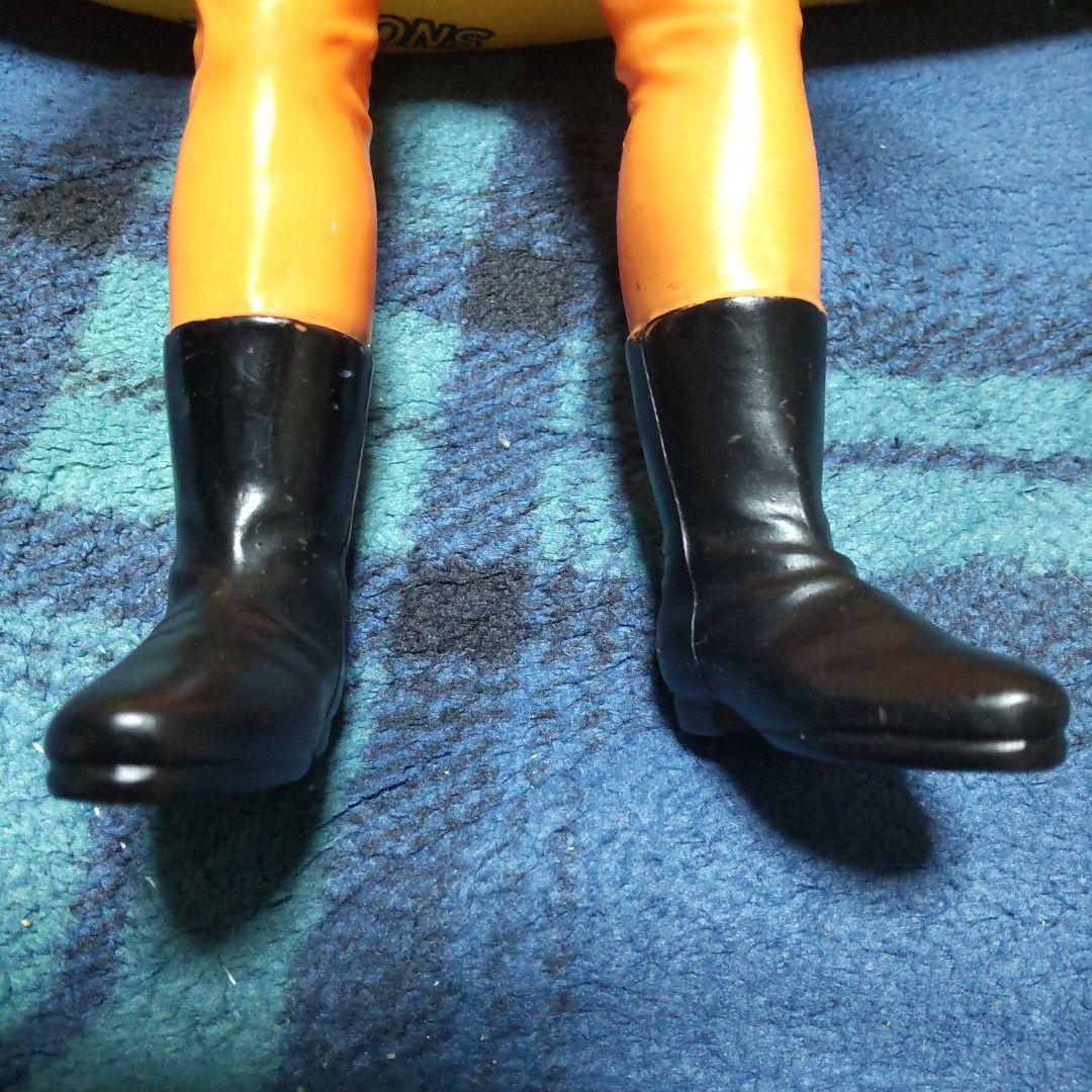 ブルマァク マット隊員 大サイズ 当時物 ソフビ 訳あり品