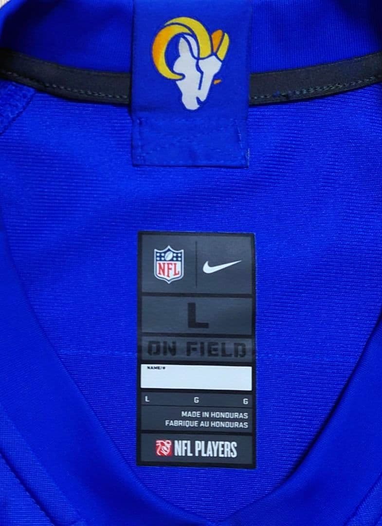 NFL ラムズ マシュー・スタッフォード NIKE レプリカジャージ【LG】