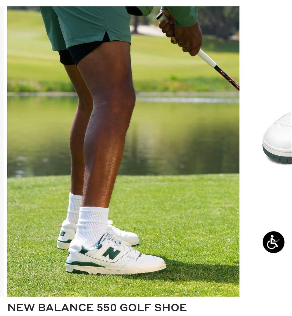 マルボンゴルフ　NEW BALANCE 550 GOLF SHOE