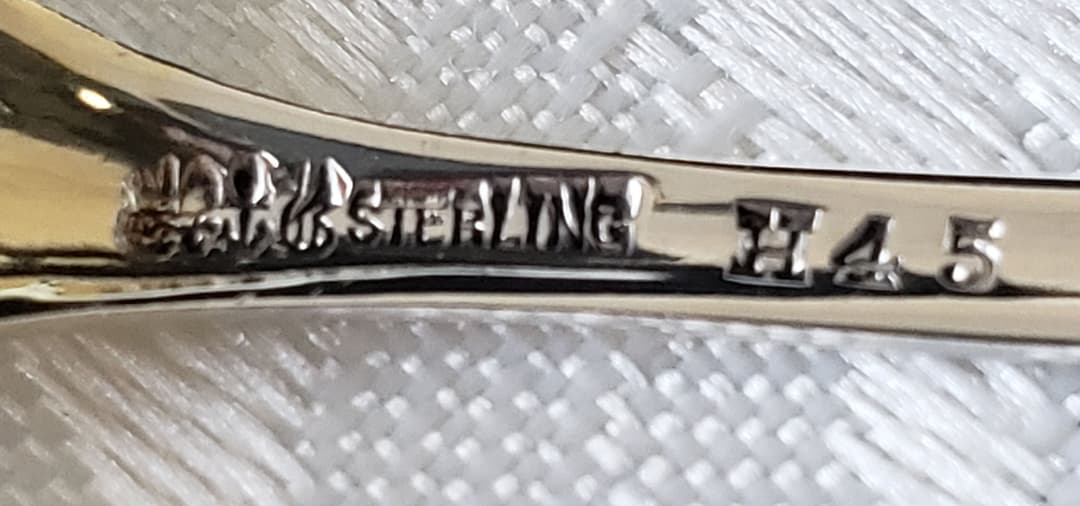 純銀 スターリング ゴーハム ② ボンボンスプーン キャディースプーン