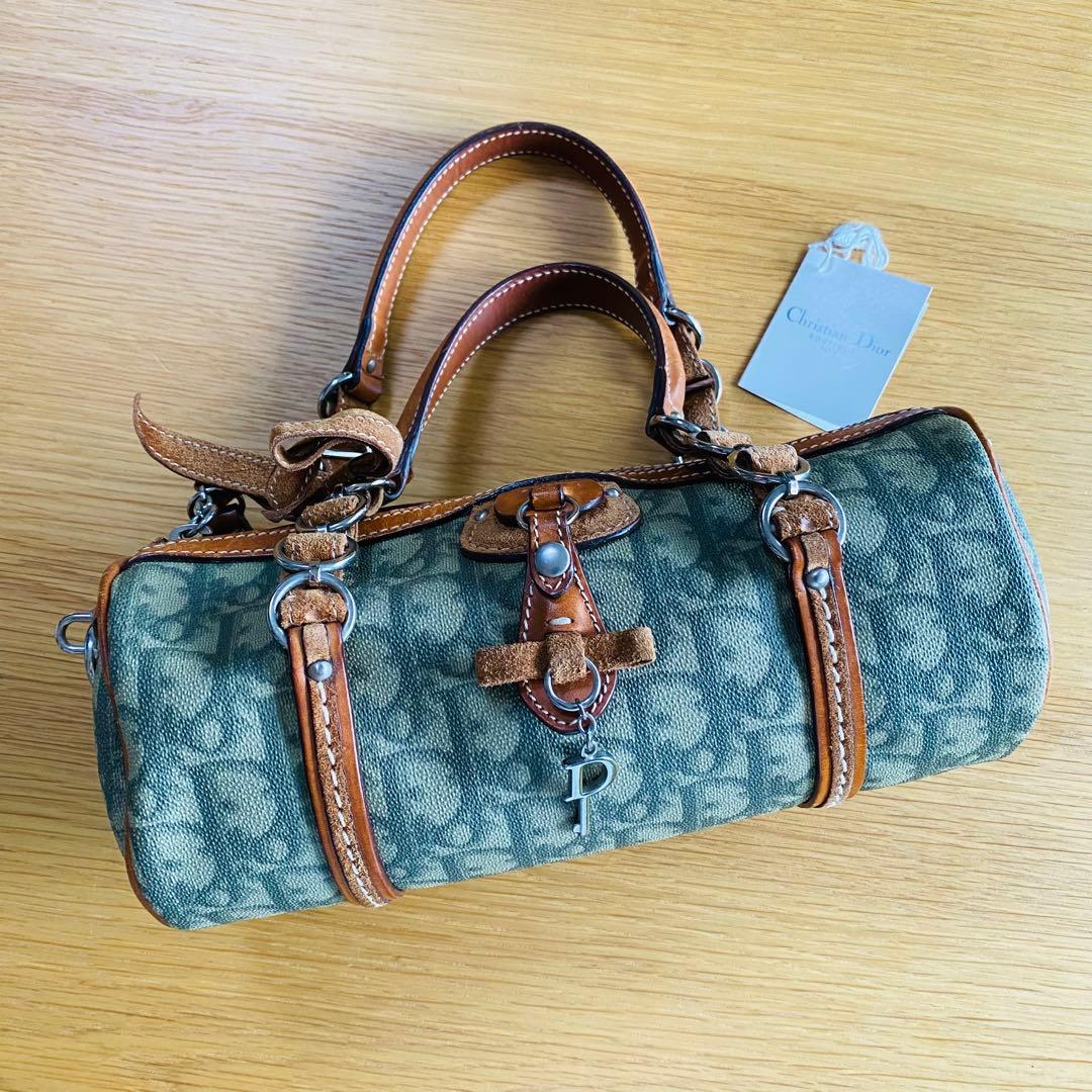 Christian Dior 正規品 トロッター ロマンティック ミニボストン