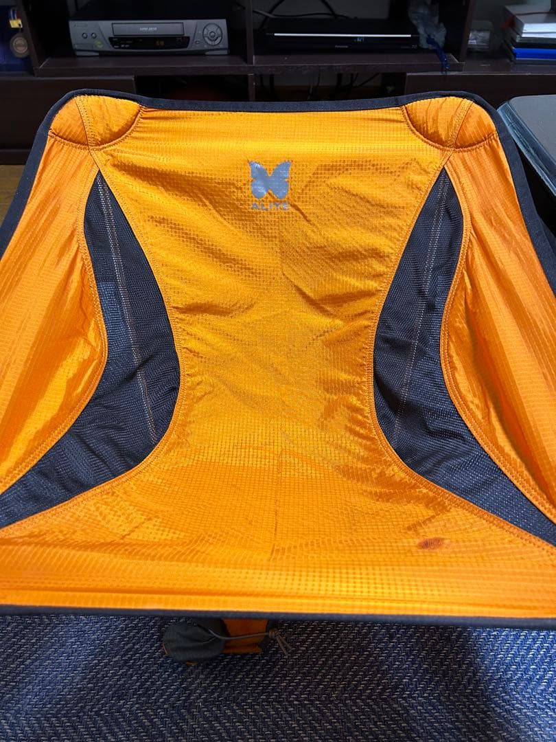 エーライト モナークチェア オレンジ Alite