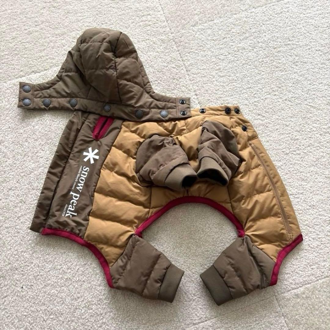 スノーピーク 犬用ダウン SP Dog Down Jacket S