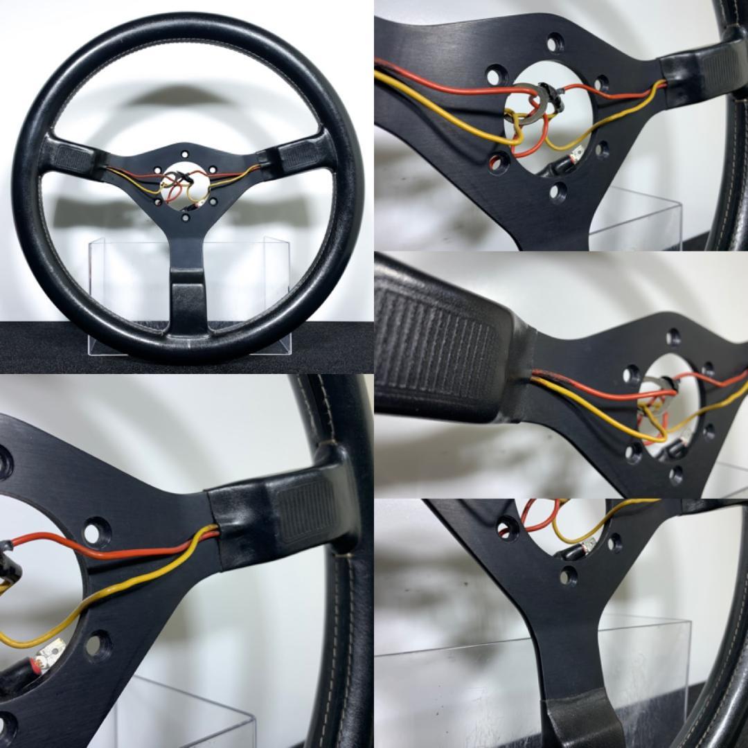 モモ ミステリー（MYSTERE）美品 36パイ ネジ6本付き 激レア当時物