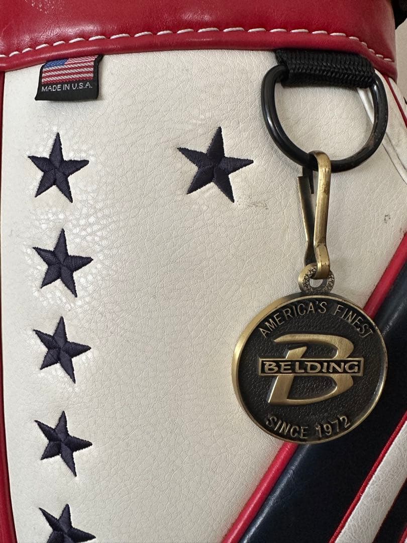 ビームスゴルフ ベルディング キャディバッグ 全米代表モデル ライダーカップ