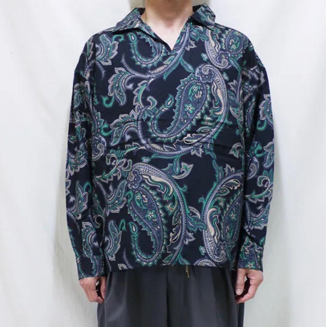 tightbooth PAISLEY L/S OPEN SHIRT 新品L