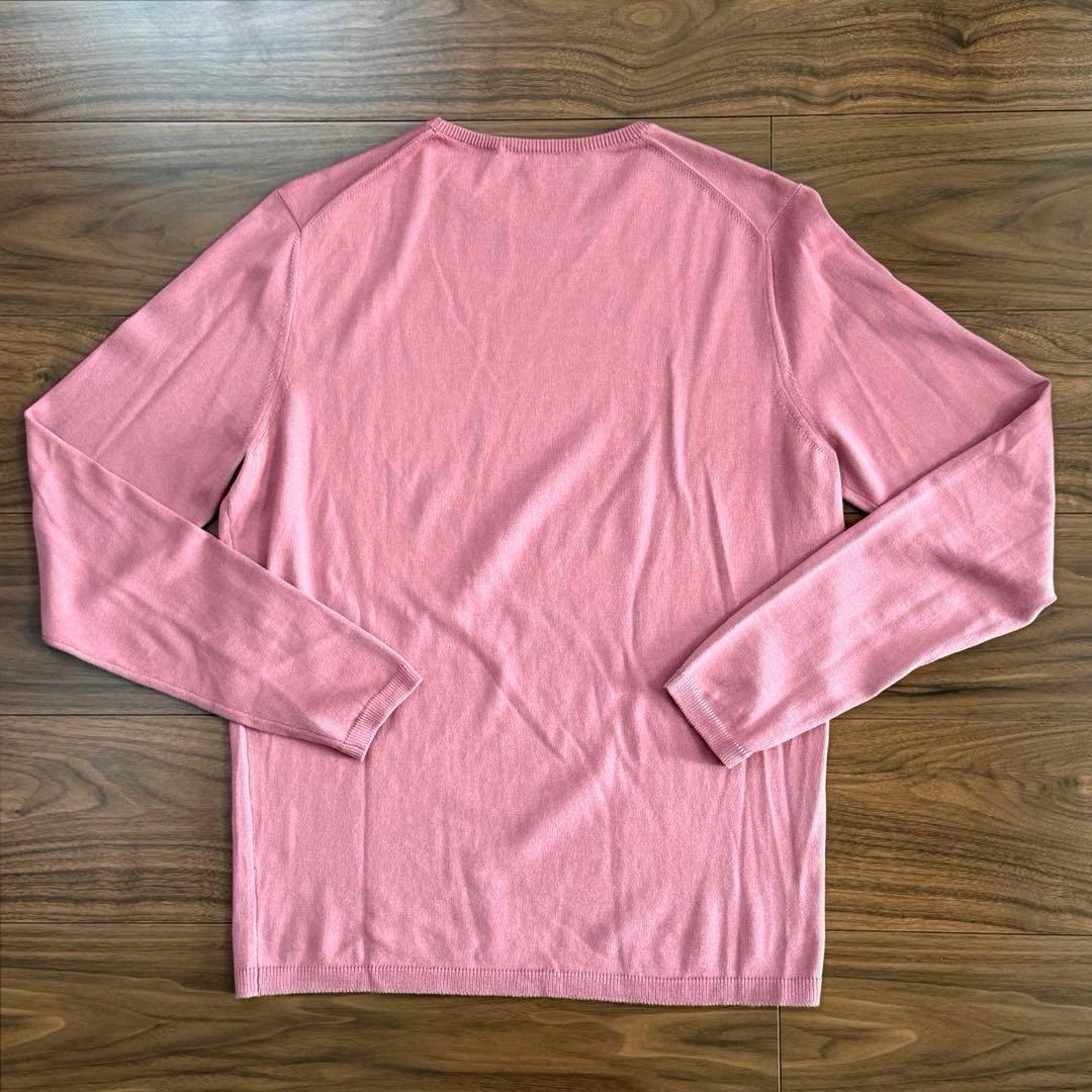 新品✨Crucianiクルチアーニ　コットン　27G クルーネックニット　46