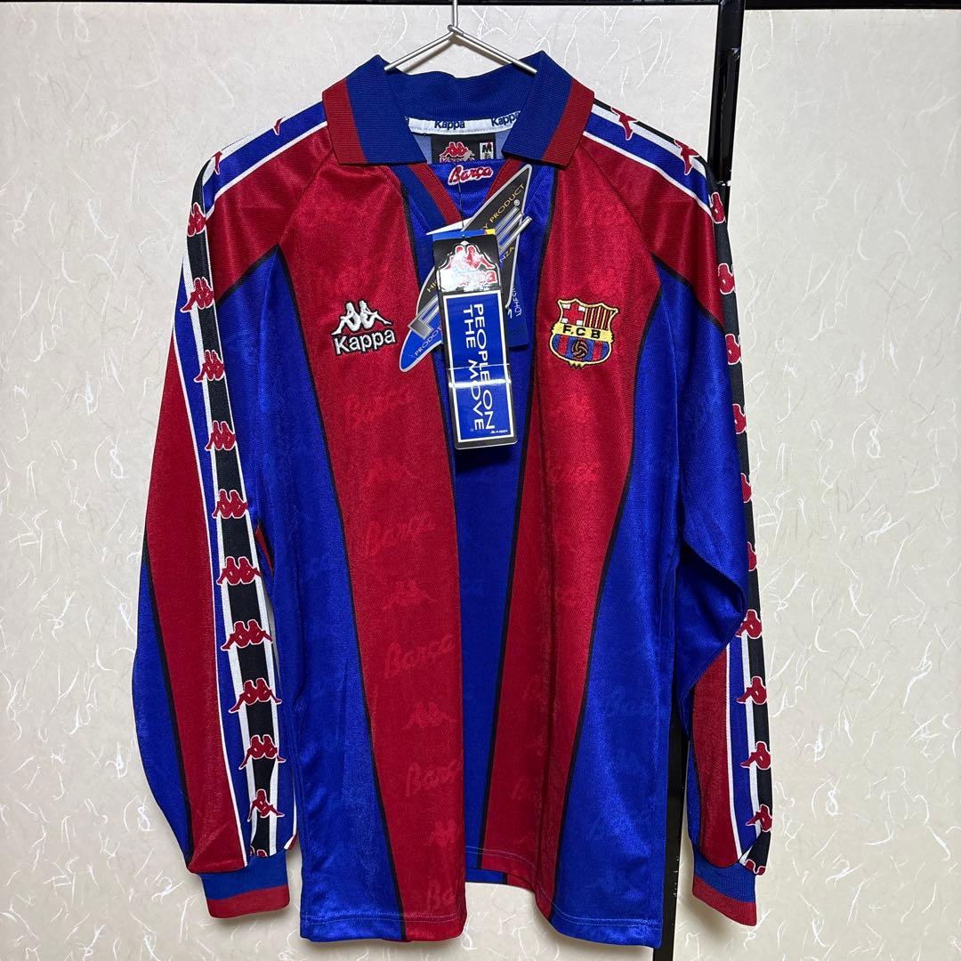 サッカーユニフォーム　FCバルセロナ 1997 長袖　Mサイズ　タグ付き