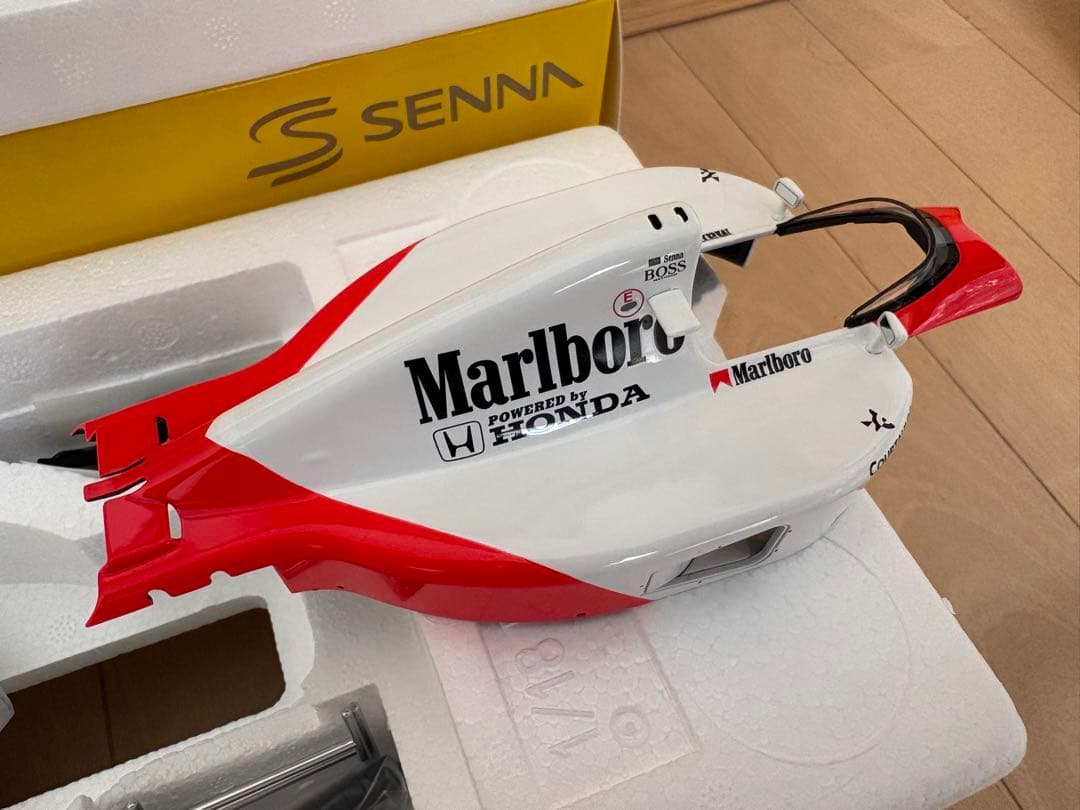 AUTOart1/18マクラーレンMP4/6マルボロデカールカスタム