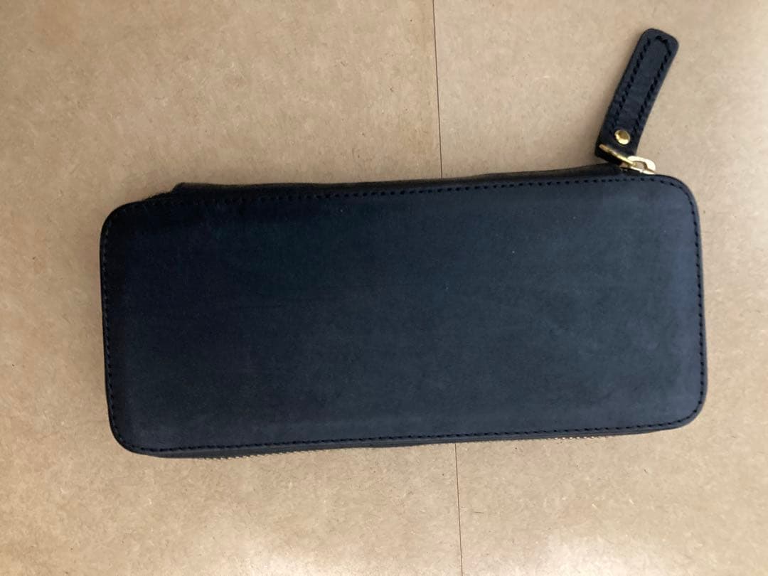 【最終値下げ】Bahagia&Craft ブラック プエブロ　ラウンドジップ型