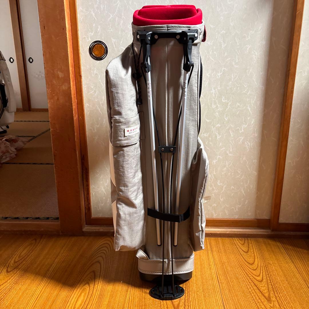 専用ｄａｔｅsさん折りたたみ式スタンドキャディバッグ グレー