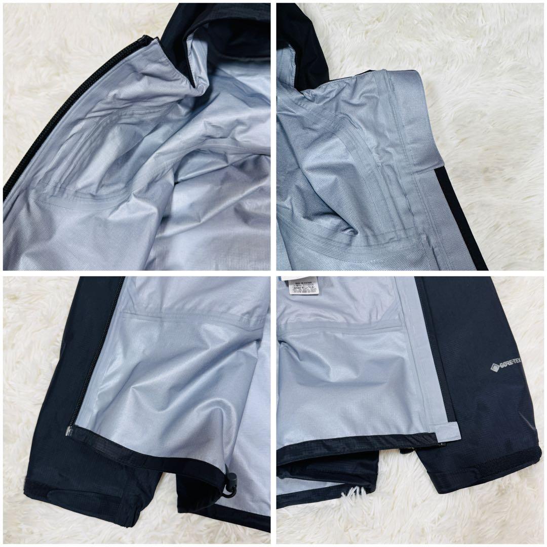 モンベル　レイントレッカージャケット 現行　ブラック　M タグ付き ゴアテックス